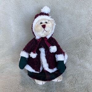 Ty Plush winter lady Bear from the Attic Treasures Collection